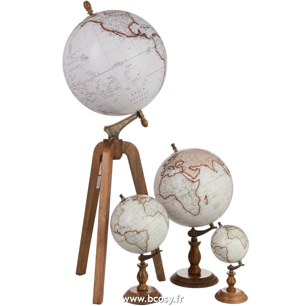 Le Globe Terrestre, Mappemonde Déco Cosy en vente en Ligne