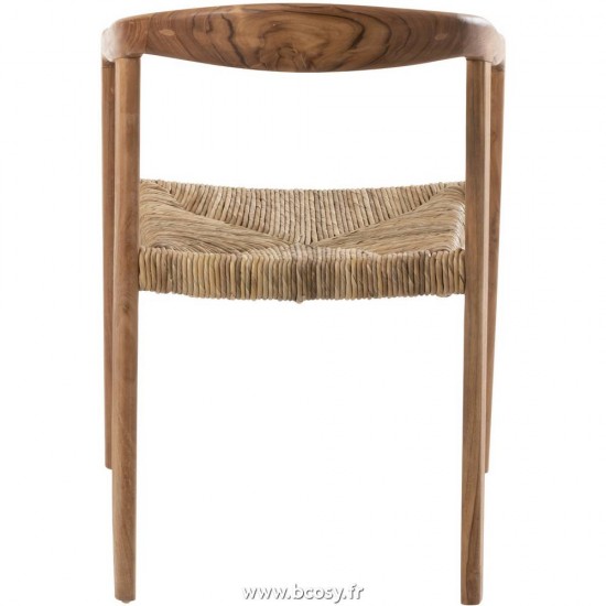 Jolipa J Line Jline Chaise Ana Bois Teak Brun