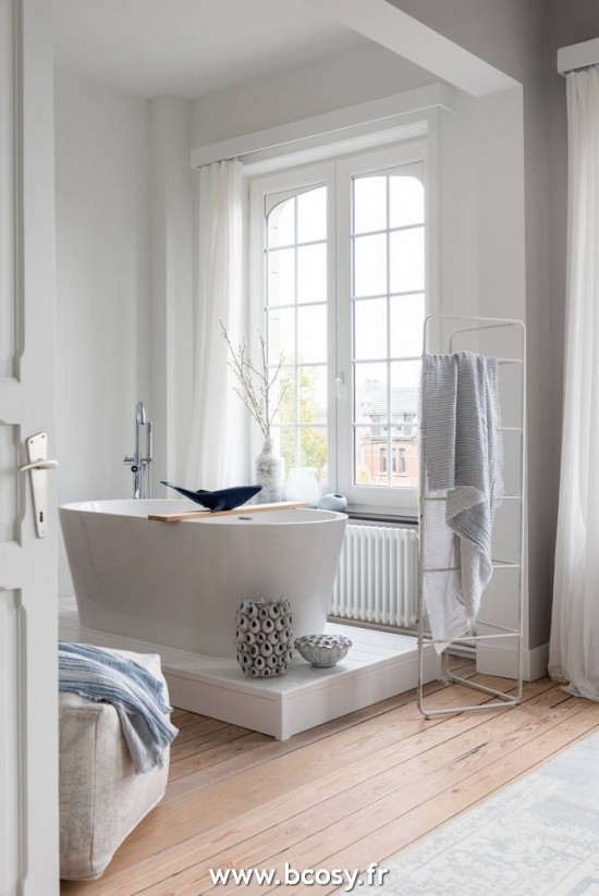 Jolipa Jline Vase Anemone Haut Ceramique Bleu