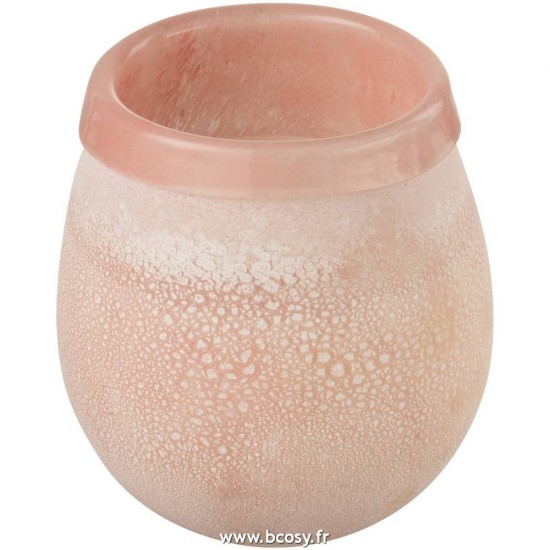 J-Line bougies parfumées Jolipa J Line Jline Bougie Parfumee Capri Rose Clair Large 70H