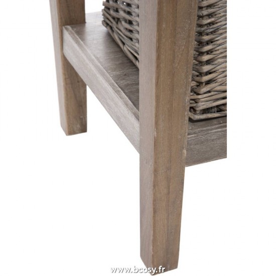 Jolipa Jline Console 2Tir 3Pan Bs Grey W