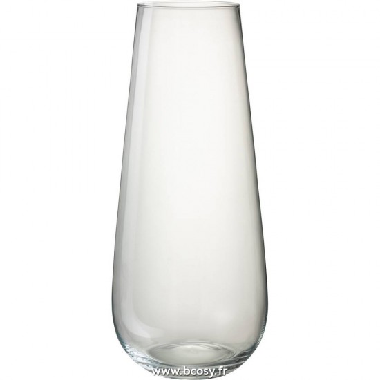 J-Line vases Jolipa J Line Jline Vase Lyna Verre Transparent Large