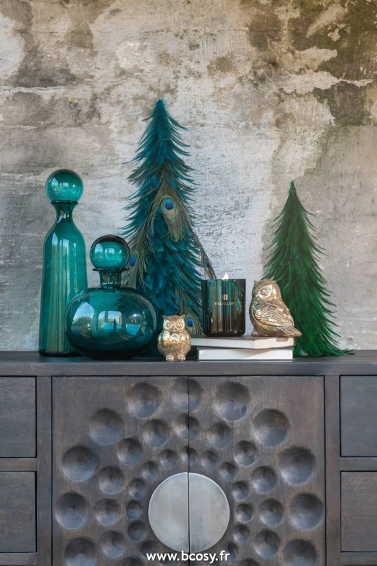 J Line Armoire Basse Ethnique 2 Portes + 6 Tiroirs Bois De Manguier Marron L150xB41xH82 cm Jline 15734 by Jolipa 15734