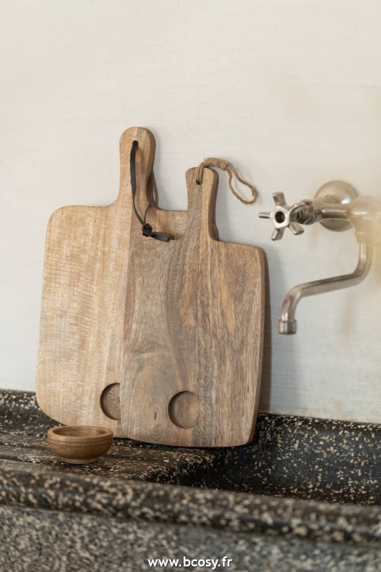 Jolipa J Line Jline Planche A Decouper Bol Bois De Manguier Naturel