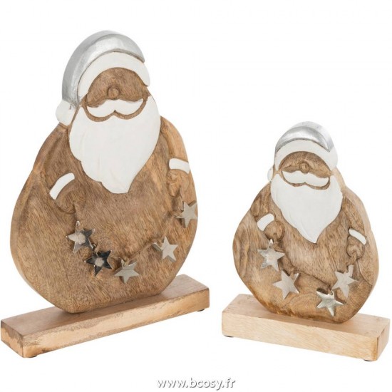 J-line 15859 Jolipa JLine figurines pere noel ou bonhomme de neige