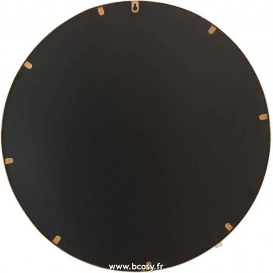 Jolipa J Line Jline Miroir Aurora Rond Metal Verre Or Small