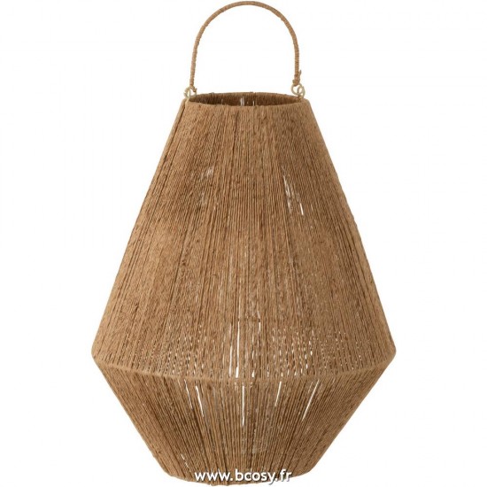 J Line Lanterne Dantya Jute Naturel 57 Jline 1605 by Jolipa 1605