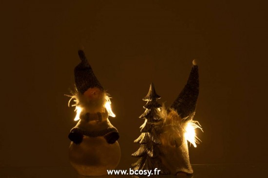 J-Line anges statuettes Jolipa J Line Jline Ange Boule Arbre Resine Gris Small Assortiment De 2