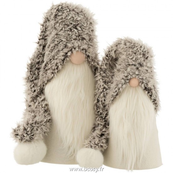 J-line 16931 Jolipa JLine figurines pere noel ou bonhomme de neige