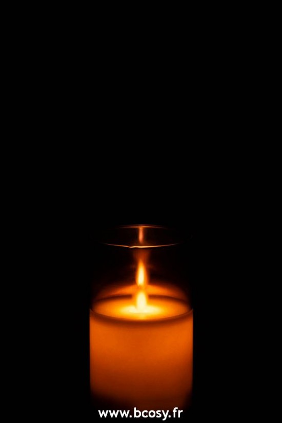 J-Line bougies Jolipa J Line Jline Lampe Led Brillante Verre Brun Small