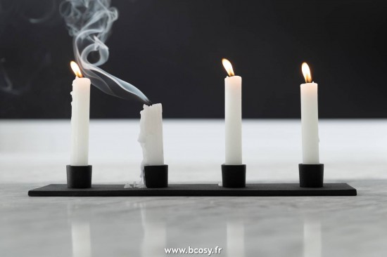 J-line 17225 Jolipa JLine support bougie chandelier plusieurs bougies