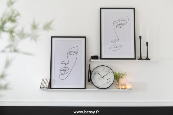 Jolipa J Line Jline Chandelier Metal Mat Noir Large