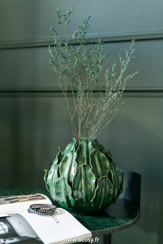 J-Line branches d'arbres J Line Bouquet Lamsoor Seche Bleu Gris