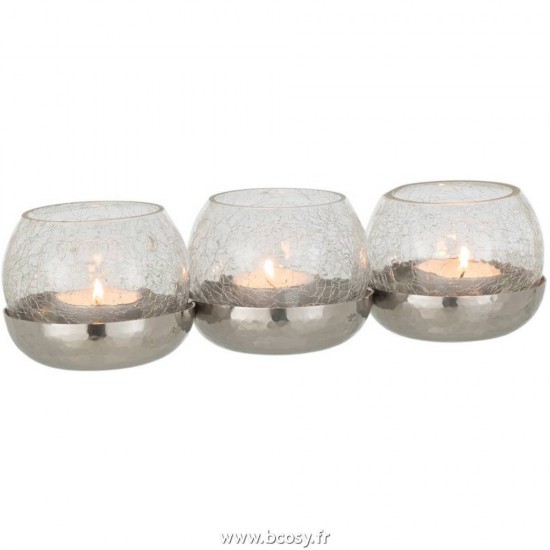 J-line 18356 Jolipa JLine support bougie photophore plusieurs bougies