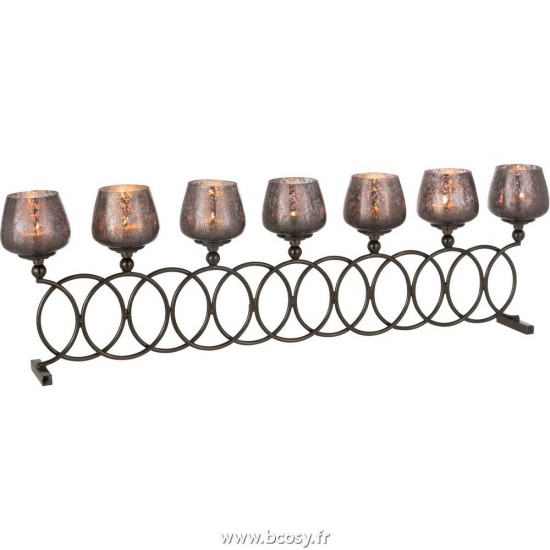 J-line 18512 Jolipa JLine support bougie photophore plusieurs bougies