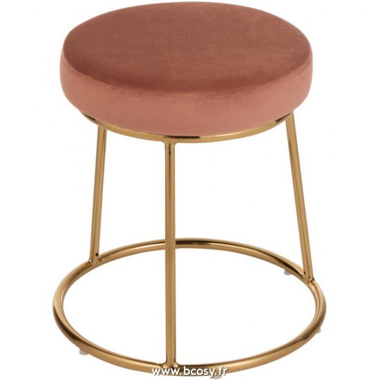 J-Line Cojin Para Soporte Textil Rosa Antiguo