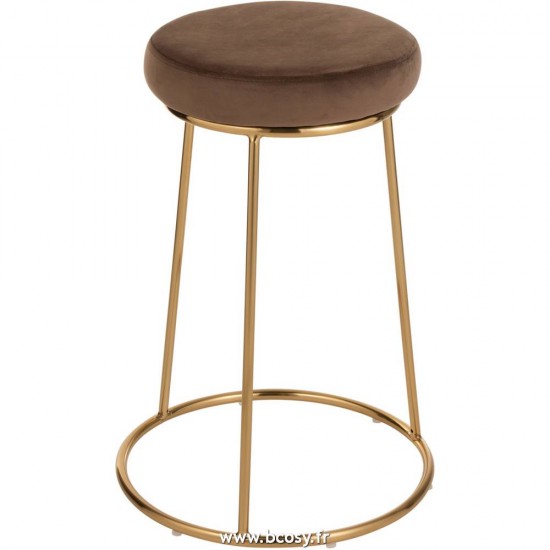 J-Line assise pour support J Line Assise Pour Support Textile Marron