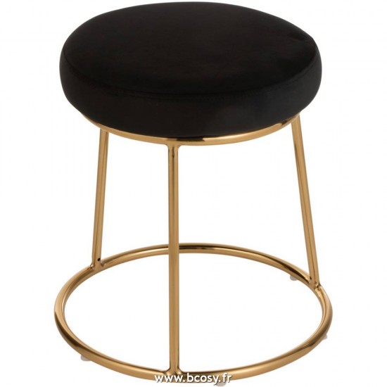 J-Line Cojin Para Soporte Textil Negro