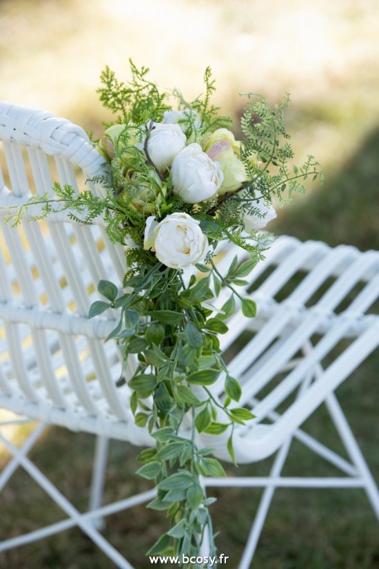 J-Line Silla Rachel Exterior Metal/Plastico Blanco