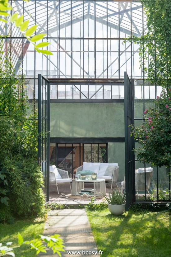 Jolipa J Line Jline Set Eli 4 Pieces Sofas Table Coussins Metal Corde Gris