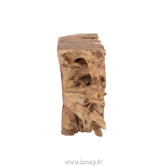 J-Line tables de drapier murales Jolipa J Line Jline Console Raoul Teck Naturel Medium