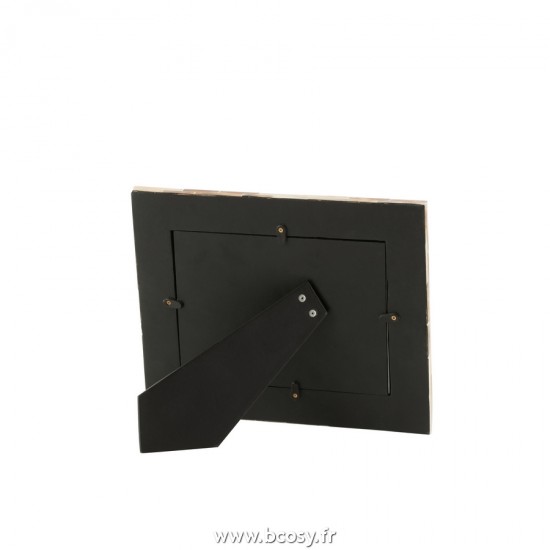 J-Line cadre cadres photo Jolipa J Line Jline Cadre Photo Nuye Mosaique Mdf Beige 12X17Cm