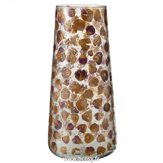 J-Line vases Jolipa J Line Jline Vase Gerard En Verre Ambre