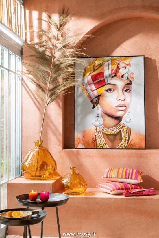 Jolipa J Line Jline Vase Laura Verre Ocre Large