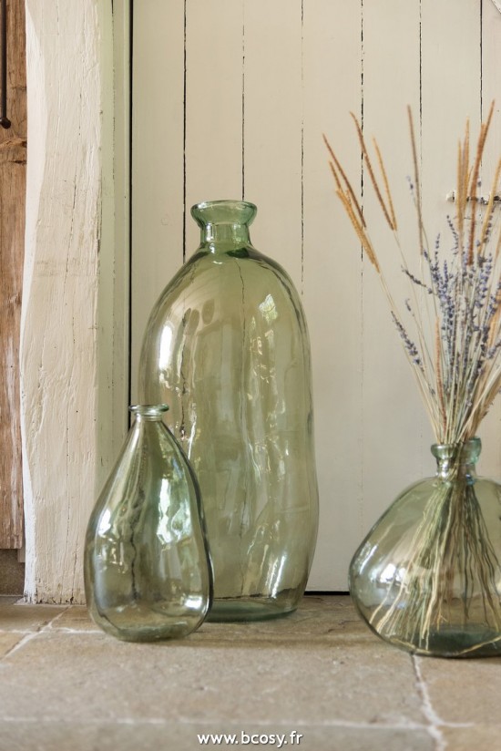 Jolipa J Line Jline Vase Cleo Verre Vert D Eau