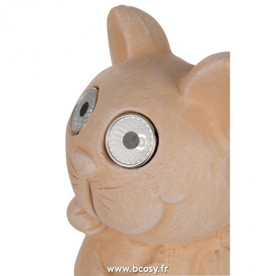 Jolipa J Line Jline Personnage Solaire Ceramique Terracotta Assortiment De 4