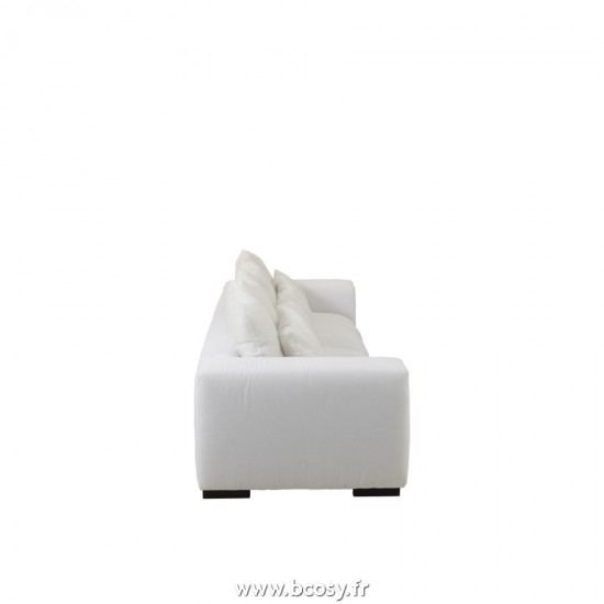 J-Line canapés fauteuils 3 trois personnes Jolipa J Line Jline Canape Nu 9 Coussins Monaco Xl Exclusif Housse