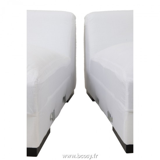 J-Line canapés fauteuils 3 trois personnes J Line Canape Nu 9 Coussins Monaco Xl Exclusif Housse