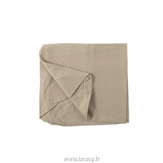 J-Line J Line housses de chaises baches de protection Jolipa Housse Pour Fauteuil 9Cousins Monaco Lin Xxl Naturel.