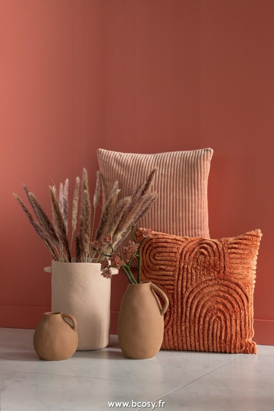 Jolipa J Line Jline Pot Allonge Gustave Ciment Marron Clair