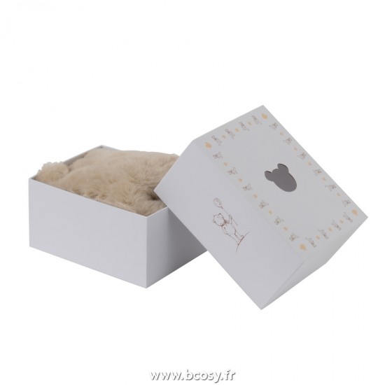 Jolipa J Line Jline Tapis Tete D Ours Polyester Beige