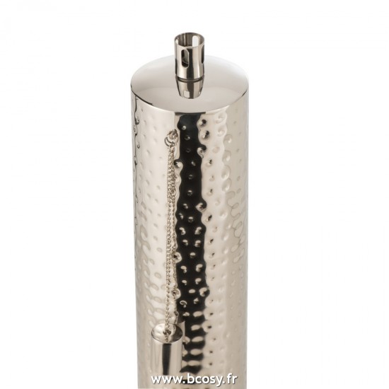 J-Line braseros feux foyers de jardin d extérieur Jolipa J Line Jline Torch Tiffany Stainless Steel Silver Small