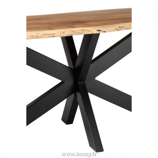 Jolipa J Line Jline Table A Manger Gerard Grande Acacia Bois Naturel