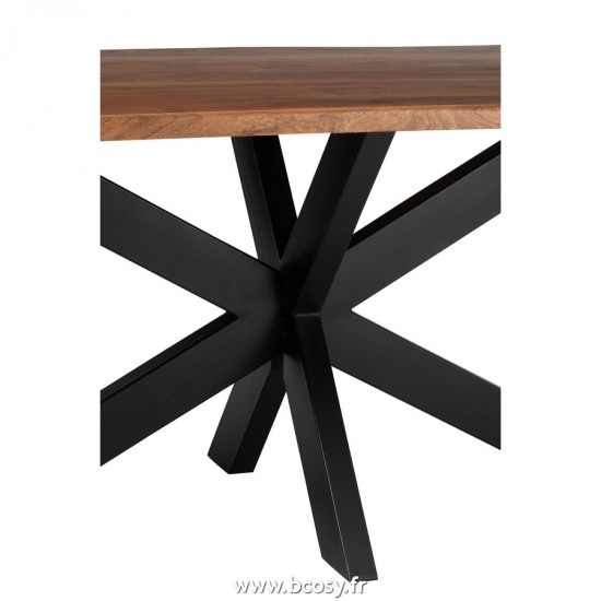 Jolipa J Line Jline Table A Ma Ger Gerard Grande Acacia Bois Marron