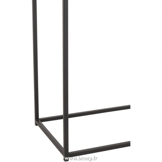 Jolipa J Line Jline Console Zigzag Bois Metal Naturel Noir