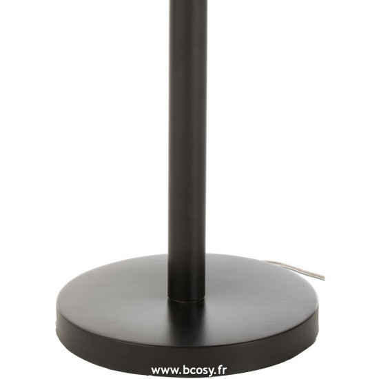 Jolipa J Line Jline Lampe De Table Feuille Metal Noir