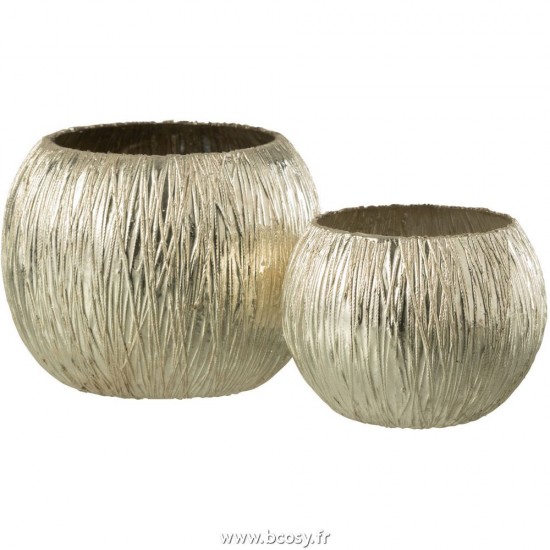 Jolipa J Line Jline Phosphore Verre Argent Small