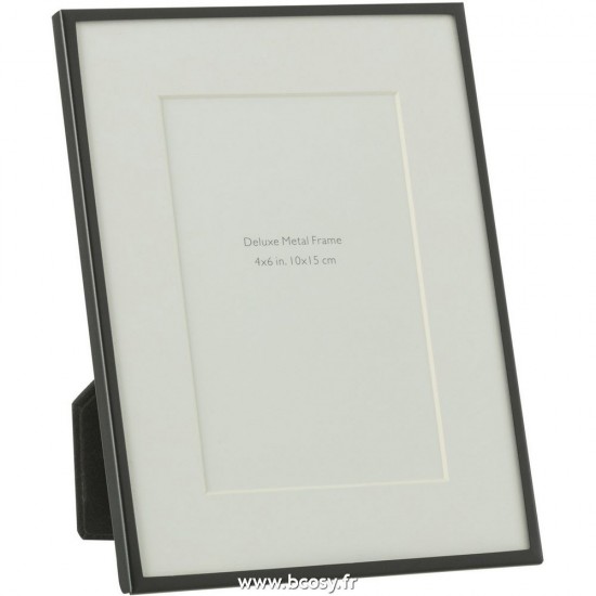 J-Line J Line cadre cadres photo Jolipa Cadre Photo Passe Partout Bord Fn 10X15 Metal Noir Small.