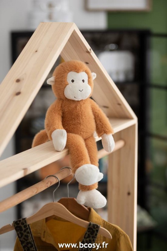 Jolipa Jline Singe Peluche Marron Medium