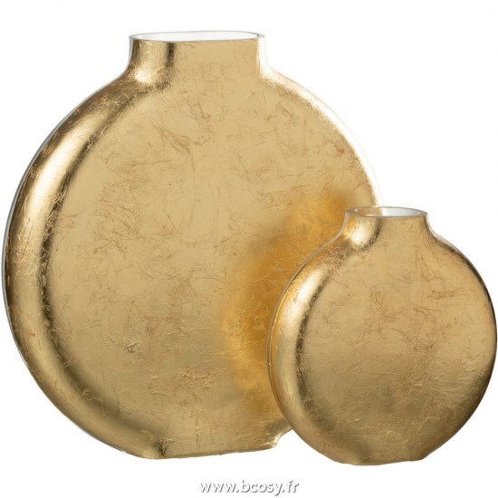 J-Line vases Jolipa J Line Jline Vase Miki Verre Transparent Or Large