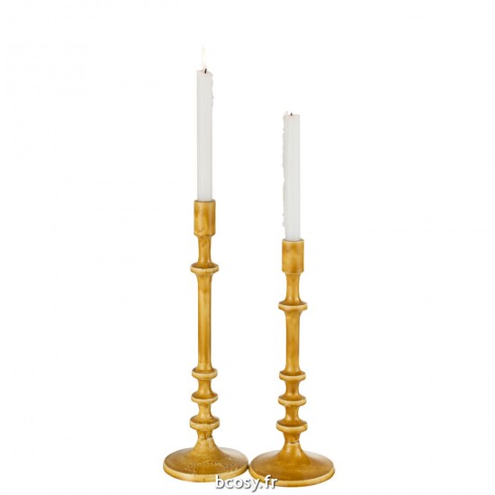 Jolipa Chandelier Classique Aluminium Ochre L.