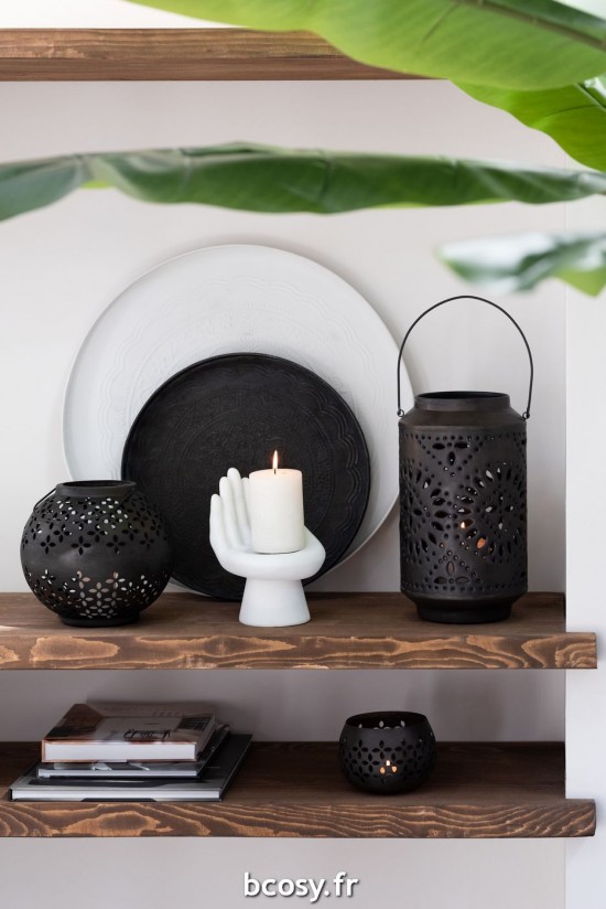 J-Line lanternes-photophores 30147.