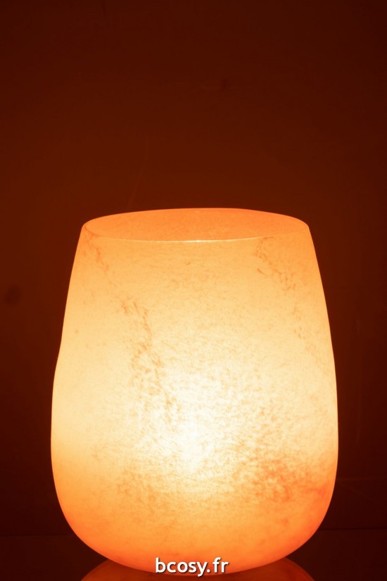 J-Line J Line vases Jolipa Vase Frosted Verre Rose.