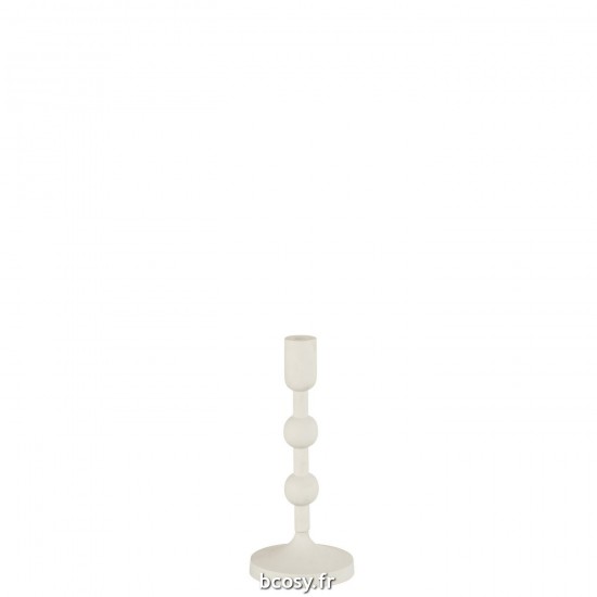 J Line Chandelier Boules Aluminium Blanc Large L13xB13xH29 cm JLine 30229 by Jolipa 30229.