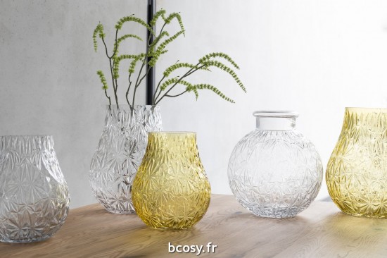 Jolipa Vase Boule Taille Verre Transparent Small.