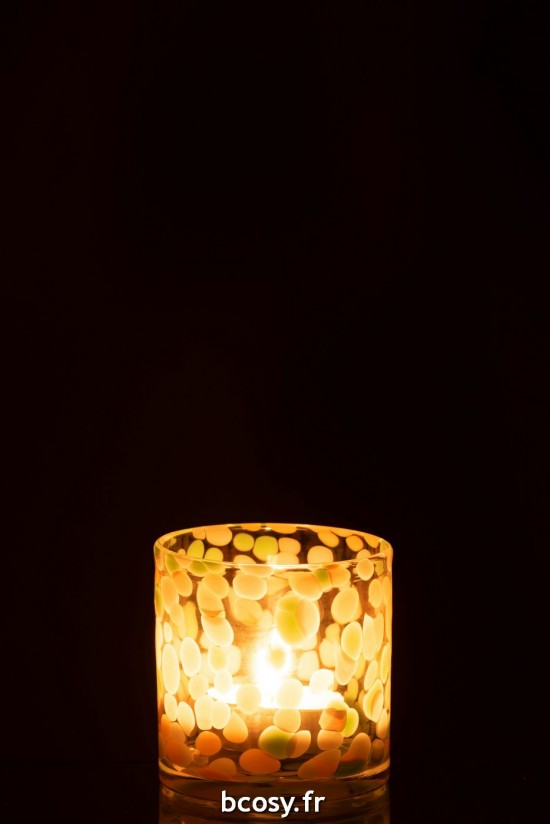 J-Line J Line photophores Jolipa Photophore Taches Verre Mix.